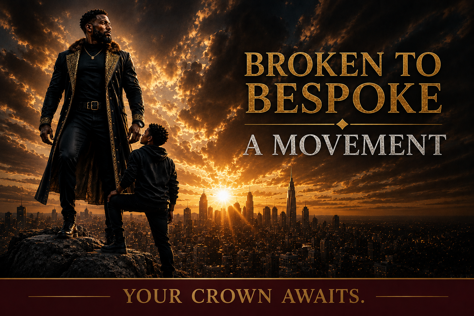 Broken to Bespoke Poster - More Than A Program, A Movement